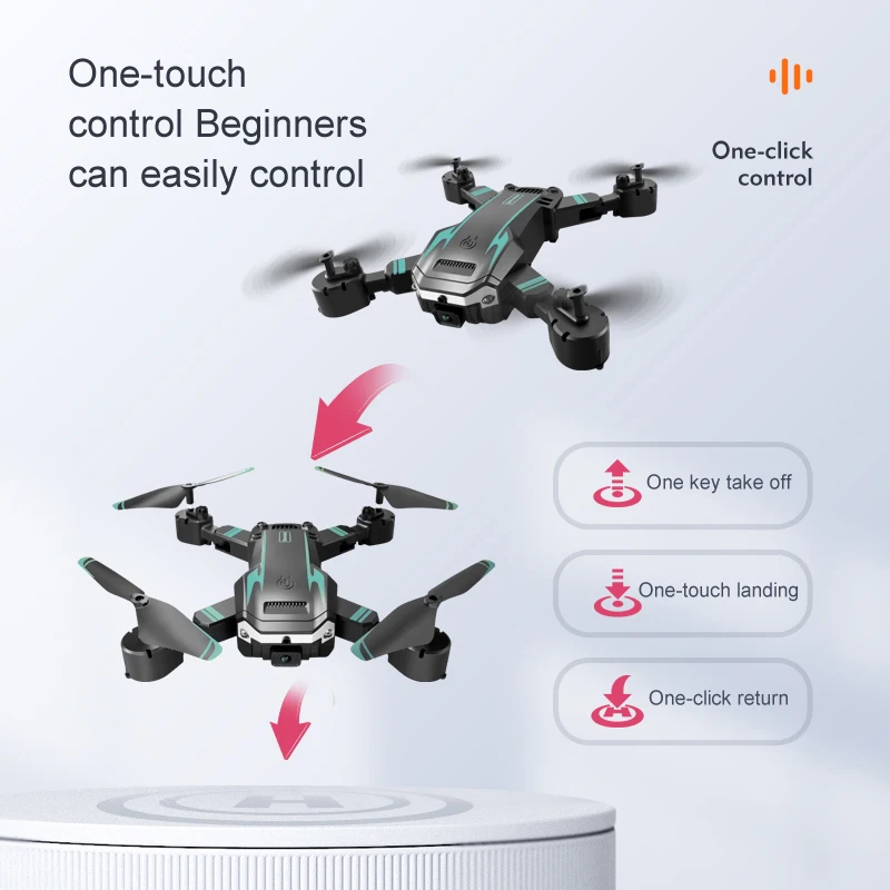 Nuovo G6 Mini Drone RC Camera Dron telecomando Quadcopter Follow Me elicottero cerchio Fly droni per bambini giocattoli regalo di compleanno