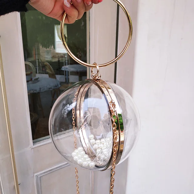 لطيف جميل مضحك حقيبة الذهب مخلب الكرة الحمراء على شكل مساء حقيبة السيدات حقيبة يد المرأة جولة الكتف حقيبة الزفاف