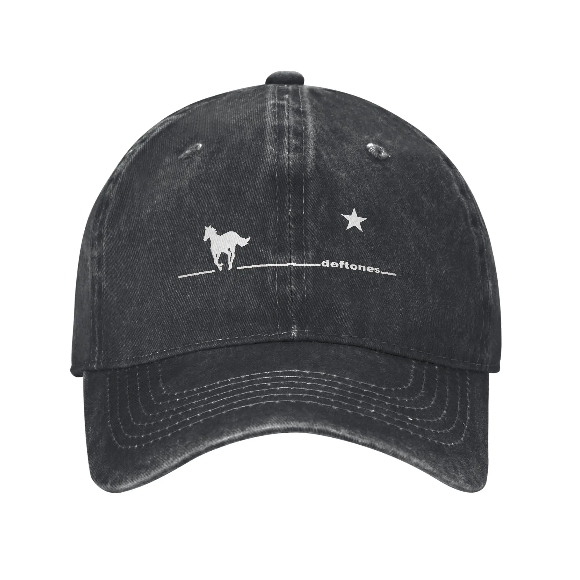 Deftones Snake Singer Men Women Baseball Caps Private Music Album Distressed Denim Caps Hat Adjustable Fit Headwear image 3