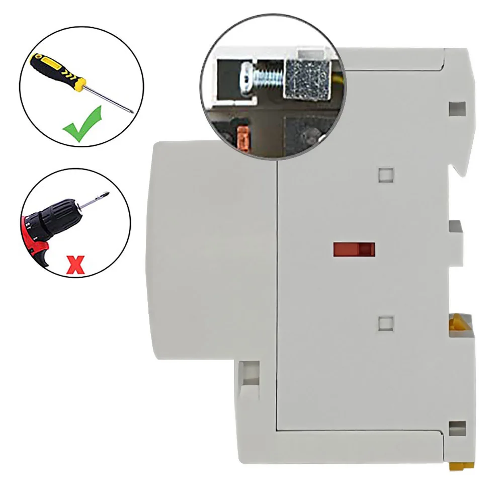 HCH8s-100 Modular Contactor 2P 100A 2NO or 4NO 220V Automatic Household Contactor Din Rail Type