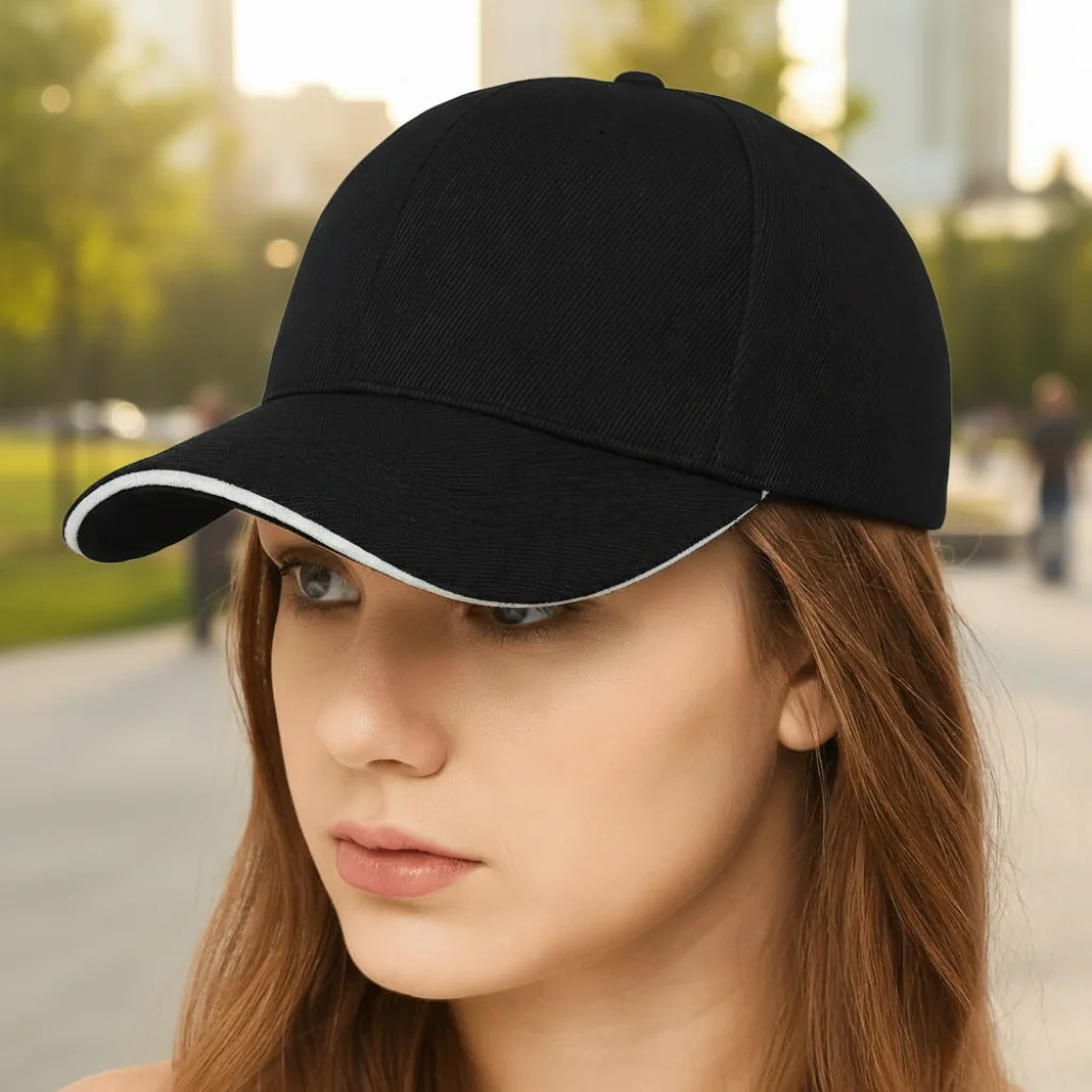 Neue Modische Lässige Verstellbare Baseballkappe Vielseitiger UV-Schutz Sonnenschutzhüte Atmungsaktive Schirmmütze für Frühling und Sommer