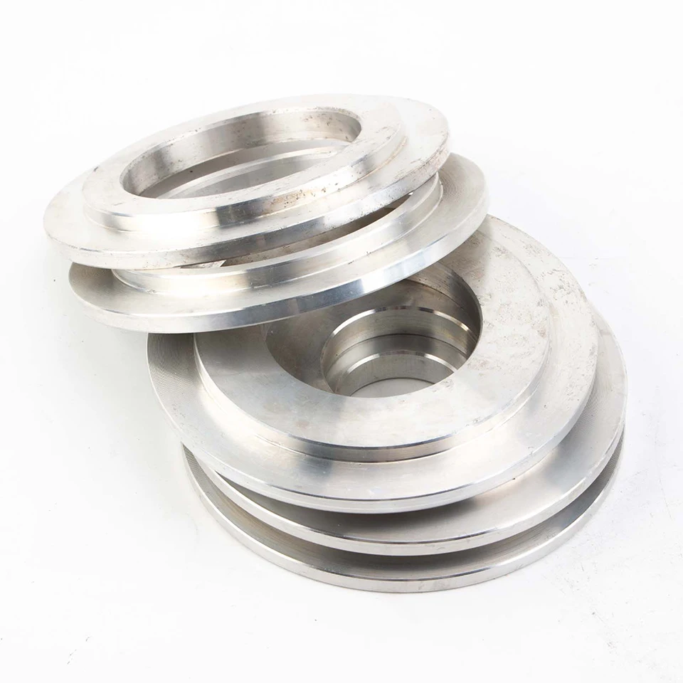High-Precision Silicone Gaskets & Aluminum Adapter Plate Disc for Professional Vacuum Casting Jewelry Machine Accessory