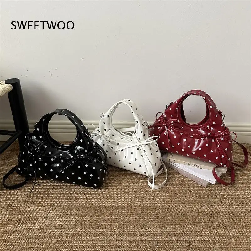 2026 Glossy Smooth Mini Tote Bag Two Way Carry Dating Street Fashion Daily Mobile Storage Shoulder Bag