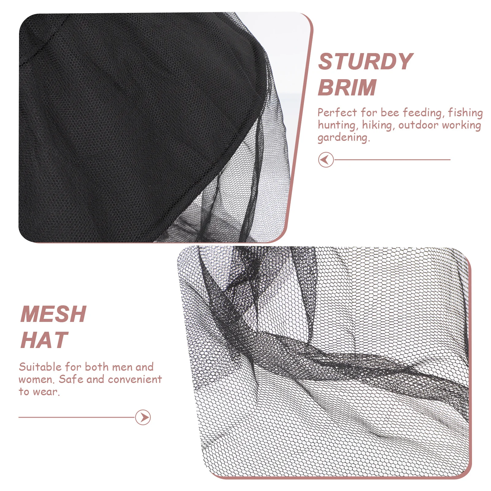 

Insect Net Mosquito-proof Hat Man Outdoor Hats for Men Mesh Protection