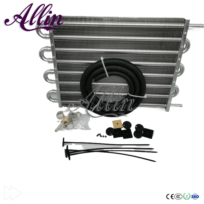 Automotive transmission oil cooler 8 tubes JF011E RE0F10A F4A232 Hyundai Mitsubishi Nissan auto parts reinforced oil radiator