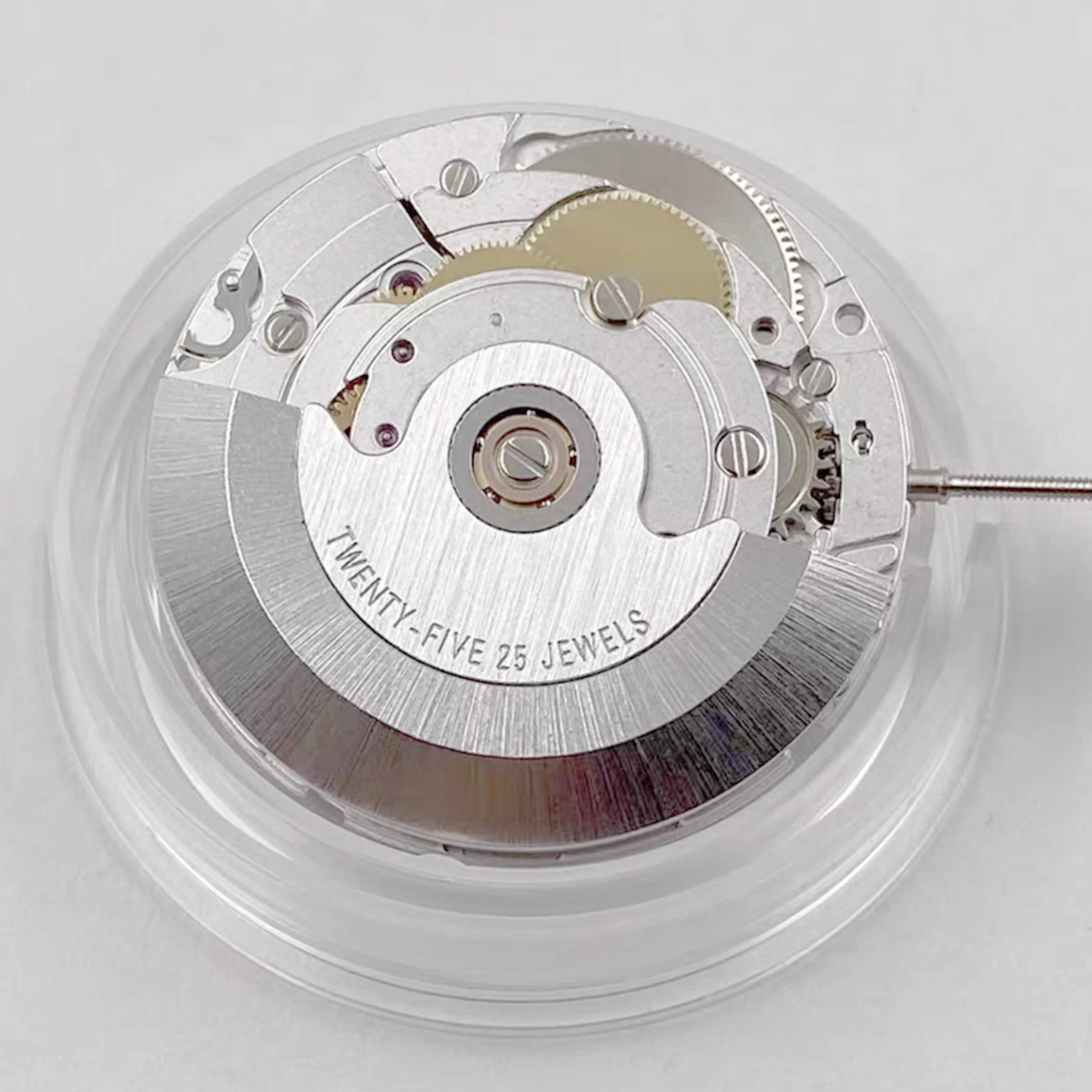 PT5000 Автоматический механизм 25 драгоценных камней Механизм с автоподзаводом Серебряный механизм часов 28800bhp Верхний клон 2824 Дисплей даты