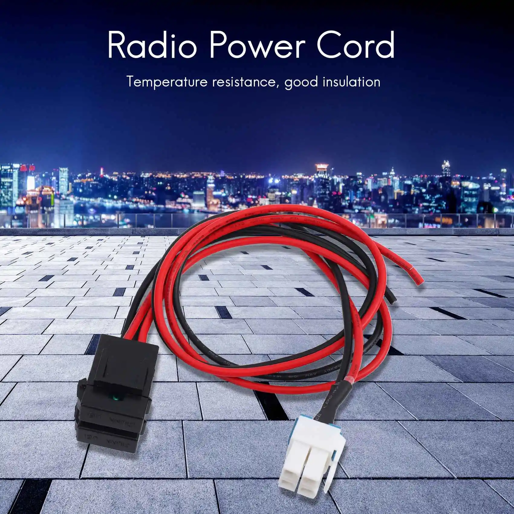 Cabo de alimentação de rádio para Yaesu FT-450 FT-991 Kenwood TS-480 ICOM IC-7000 IC-7600 HY