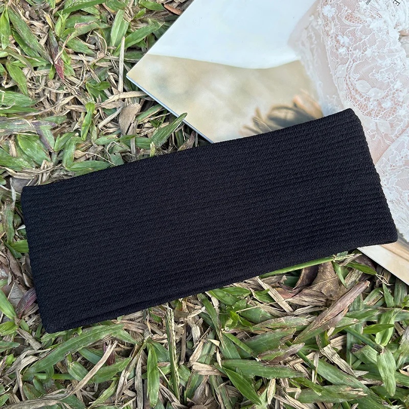 

Sweatproof Sports Wide Elastic Headbands Men Women Thick Gym Cosmetic Accessory for Yoga, Spa, Makeup Headband Hair Accessories