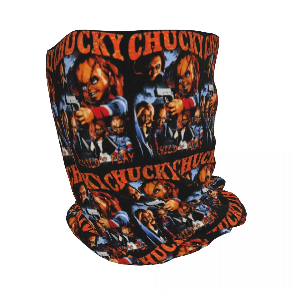 Chucky Child's Play Bandana Neck Gaiter Mask Scarf Multifunction Headwear Beanies Hat Unisex Adult All Season view 2