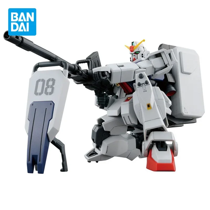 Bandai Original Gundam Model Kit Anime Figure RX-79[G] GUNDAM GROUND TYPE HG 1/144 Action Figures Collectible Toys Gift for Kids