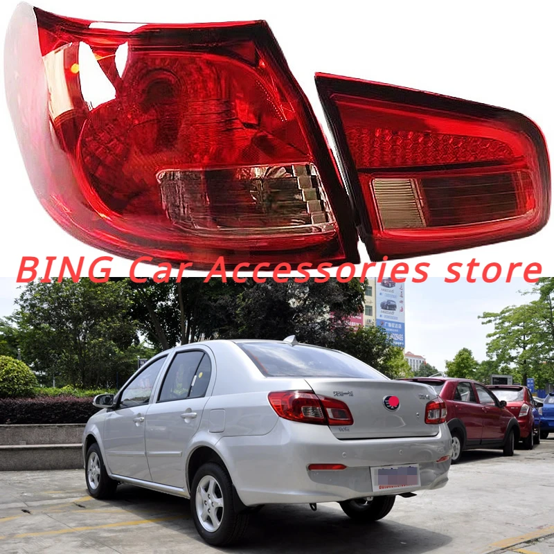 Car Accessories For FAW Weizhi V5 2012 2013 2014 2015 Rear Tail Light Assembly Turn signal Brake lights parking lights Rear lamp