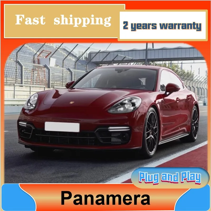 

Car Styling for Porsche Panamera Front Light 2017-2021 Panamera Headlights DRL Turn Signal Low High Beam Projector Lens