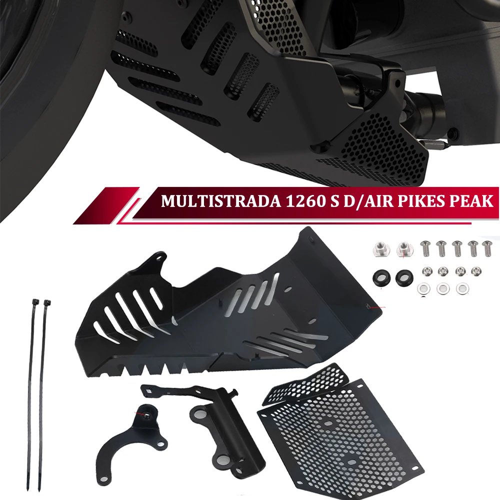 

For Ducati Multistrada 1260 S D/Air Pikes Peak 1260S 2018-2019-2020 Motorcycle Engine Guard Chassis Protection Cover Accessories