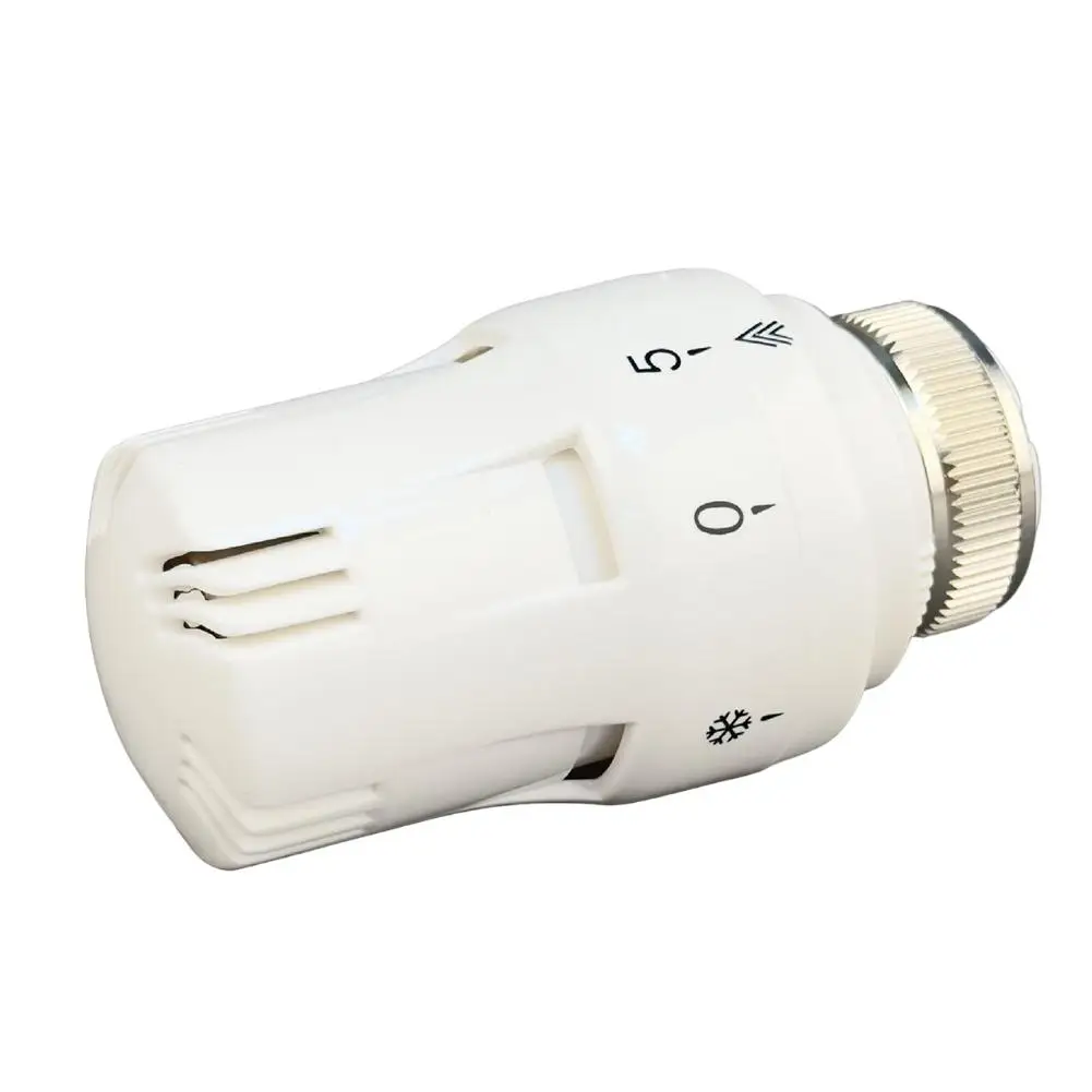 4pcs M30x1.5mm Thermostatic Radiator Valve Heating Temperature Control Valve Thermostatic Head HVAC System Parts