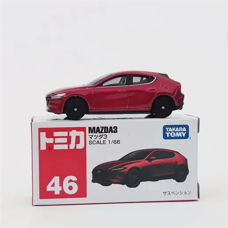 7CM Mazda 3 Simulation Mazda3 Alloy Mini Car Model Diecast Toy Collectible Metal Vehicle Ornament