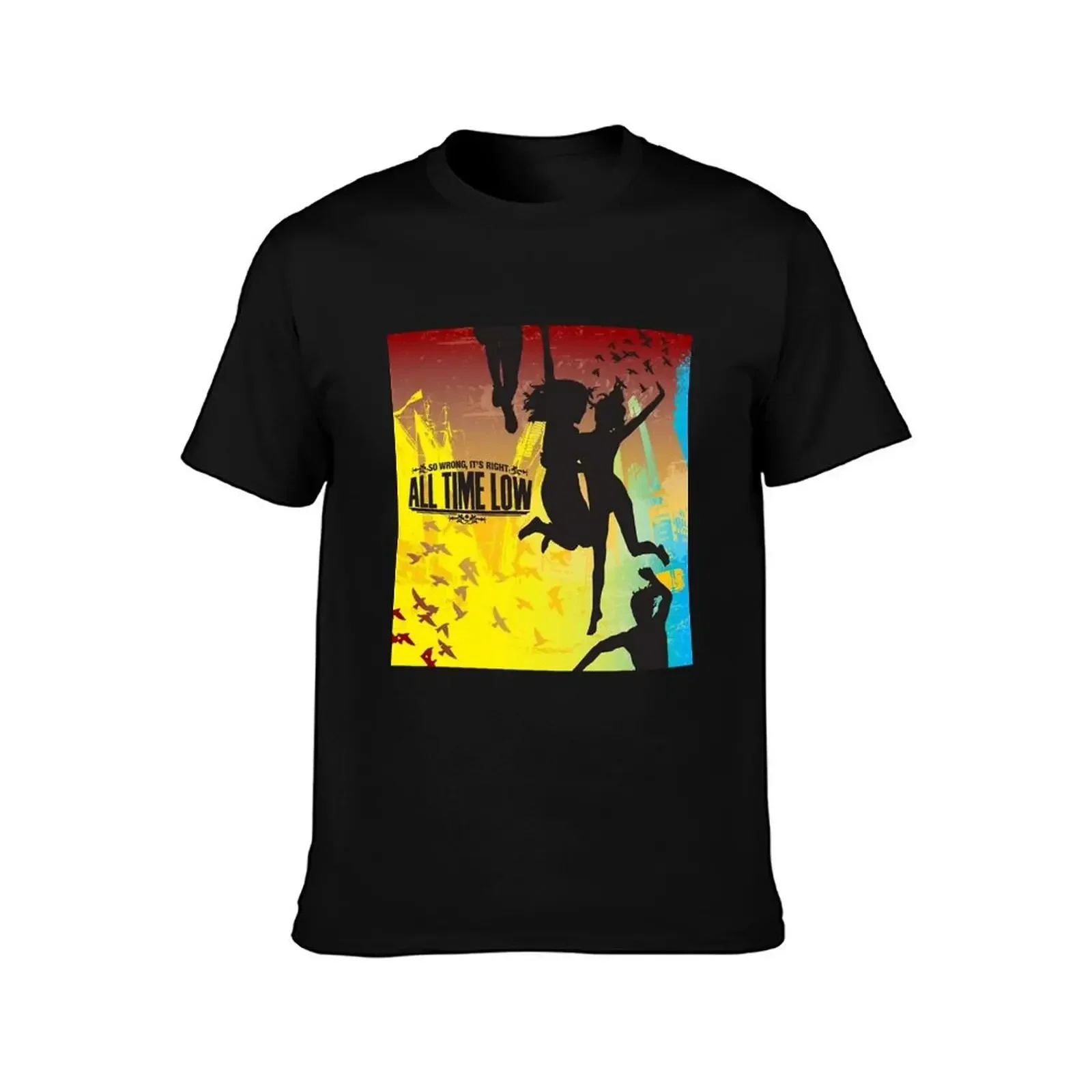 :All jump poster T-Shirt Stylish Graphic Short Sleeve Top