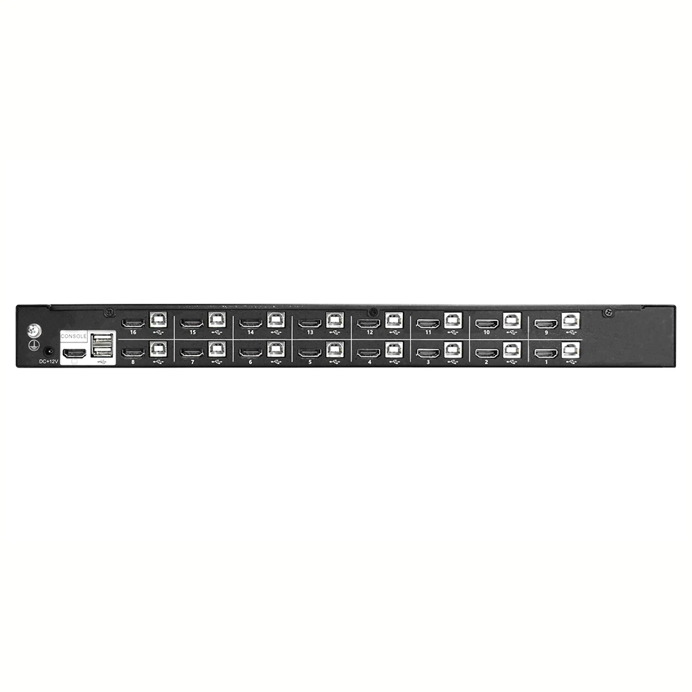 

High Quality Factory Hdmi Kvm Switch 16 Ports 1920X1080 Rackmount Switches