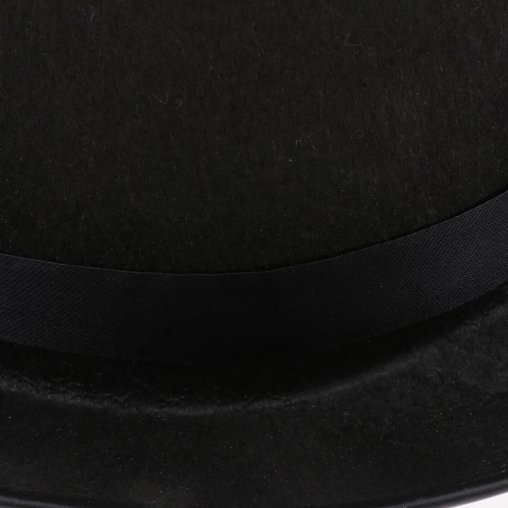 Men Women Fun Plain Felt Hat Magician Costume Fancy Dress - Blue, As Described