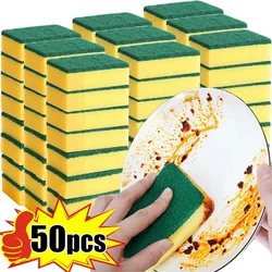 Highly absorbent double-sided sponge magic cleaning pot rust sponge cleaning brush kitchen cleaning tool