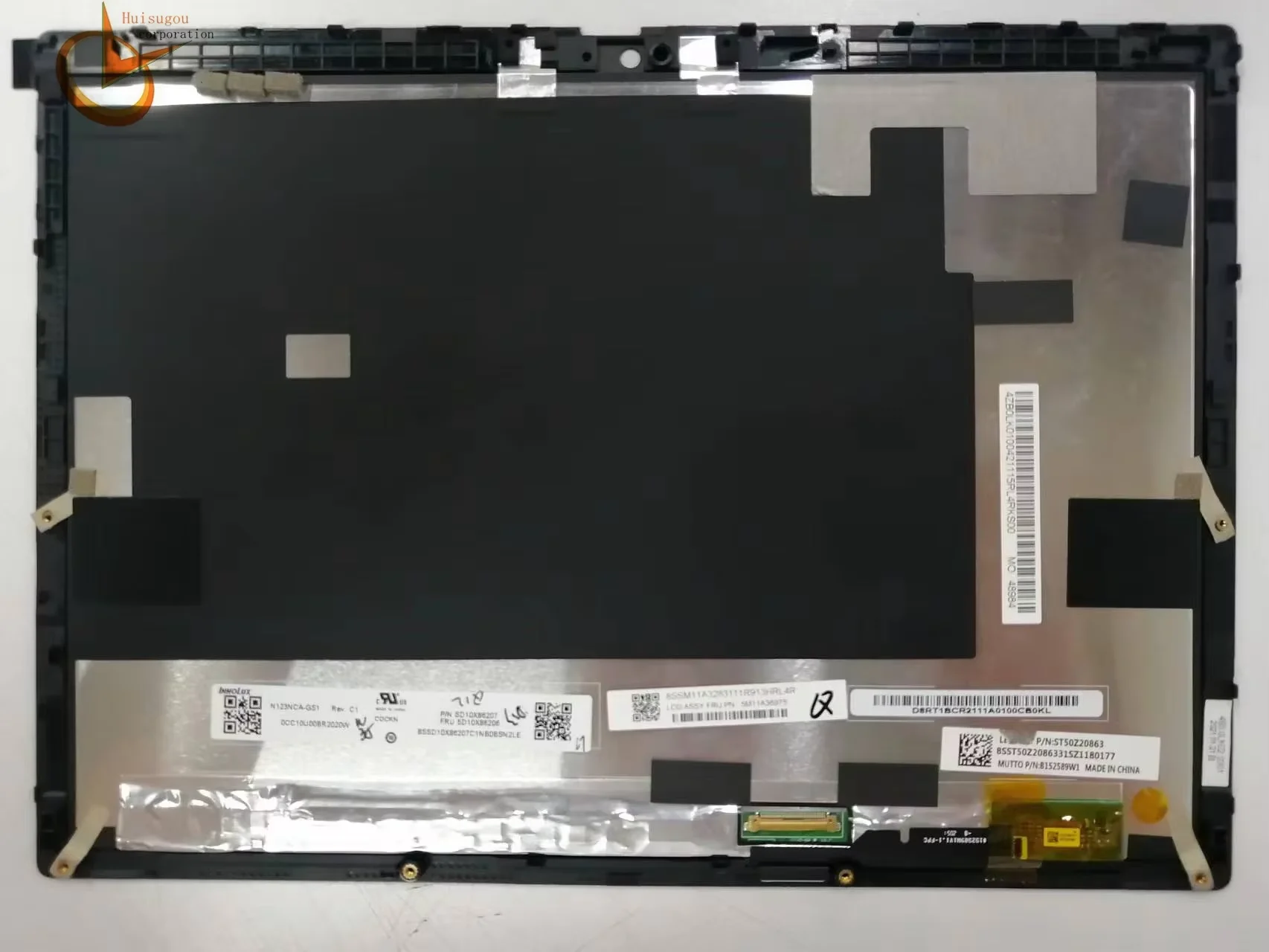 

New Original 12.3 LCD Touch Screen Digitizer Assembly For ThinkPad X12 Detachable Gen 1 20UW 20UV Matrix Display Replacement