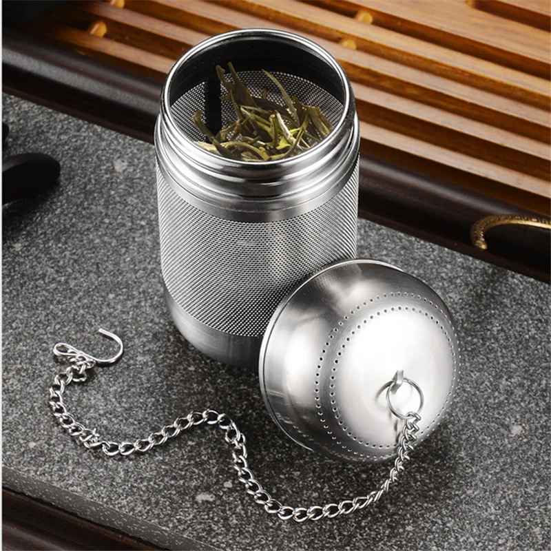 Stainless Steel Tea Infuser Tea Leaves Diffuser Spice Seasoning Ball Strainer Teapot Fine Mesh Coffee Filter Kitchen Accessories