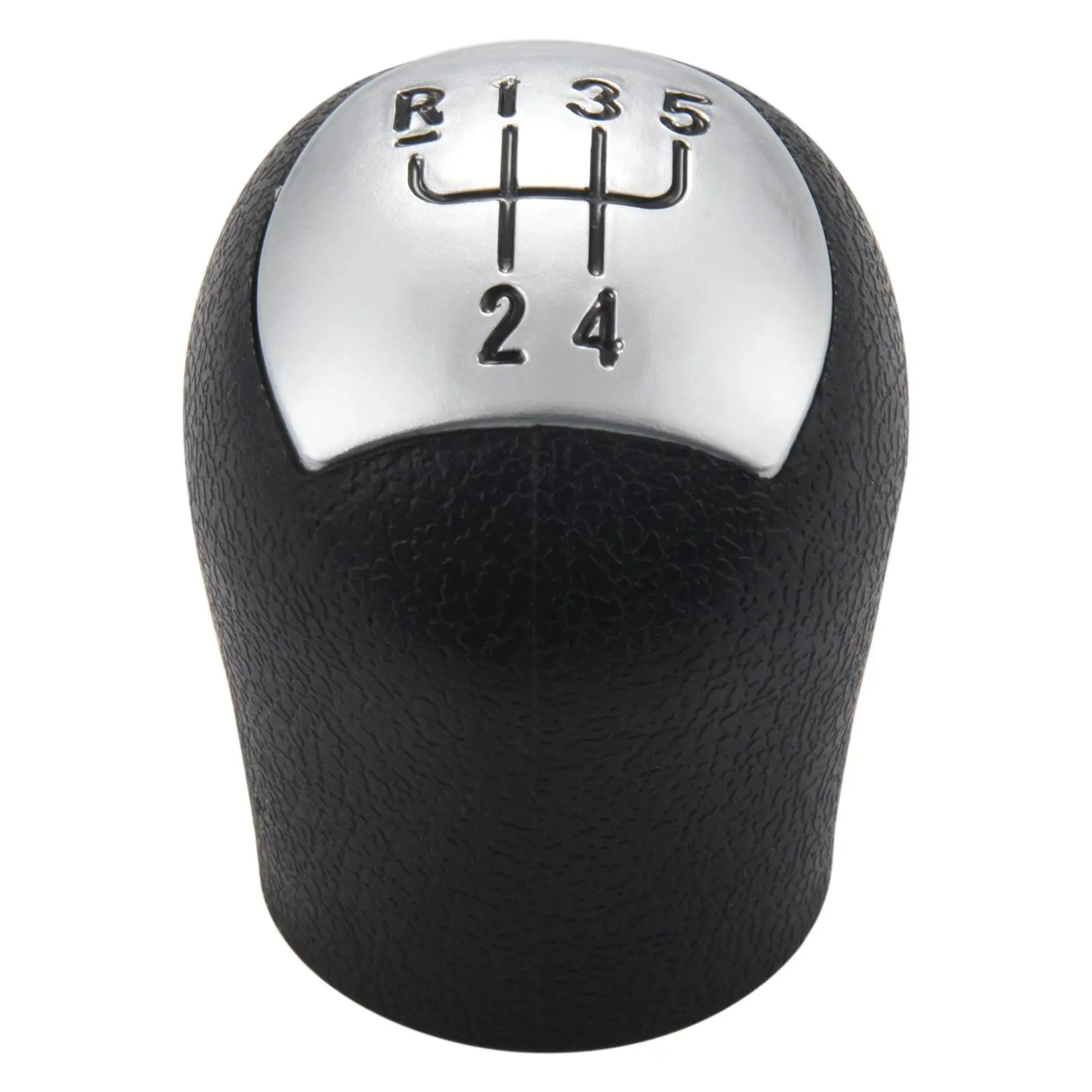 Chrome Shift Gear Knobs, Estilo do carro, Peças de reposição para Renault Clio II, Kangoo II, TWINGO