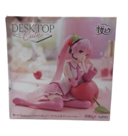 【在庫あり】オリジナルtaitoデスクトップキュート初音ミクチェリー枕型おもちゃオーナメントギフト