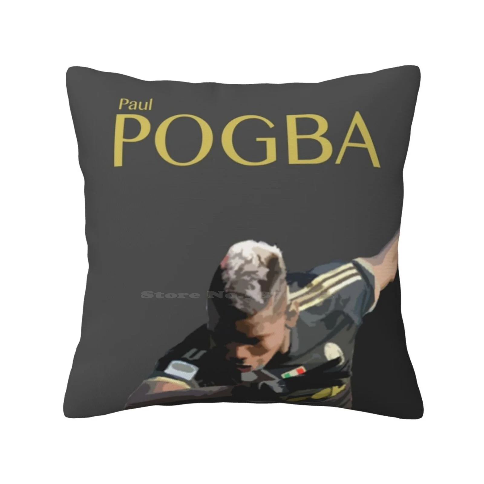 Paul Pogba Home Sofa Car Waist Throw Pillowcase Paul Pogba 10 France Football Soccer Serie A 6 Dab