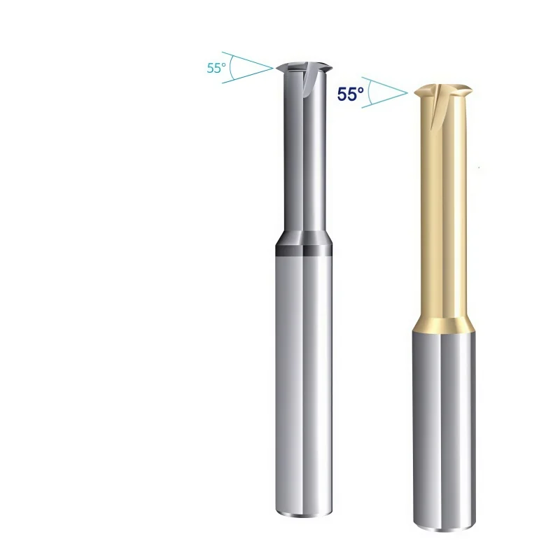

1PCS CNC 55° Machine Solid Carbide Steel Single Tooth Thread Milling Cutter P 0.793 1.058 1.27 BSP G PS W 1/4 3/8 Mill Mills
