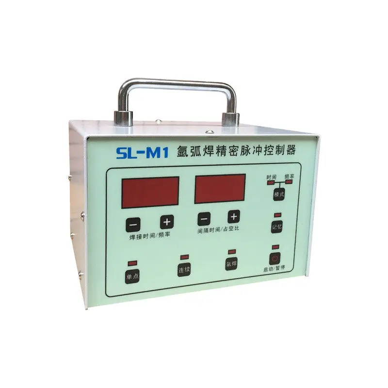 Argon arc welding modified cold welding machine pulse controller imitates laser welding of stainless steel thin plates