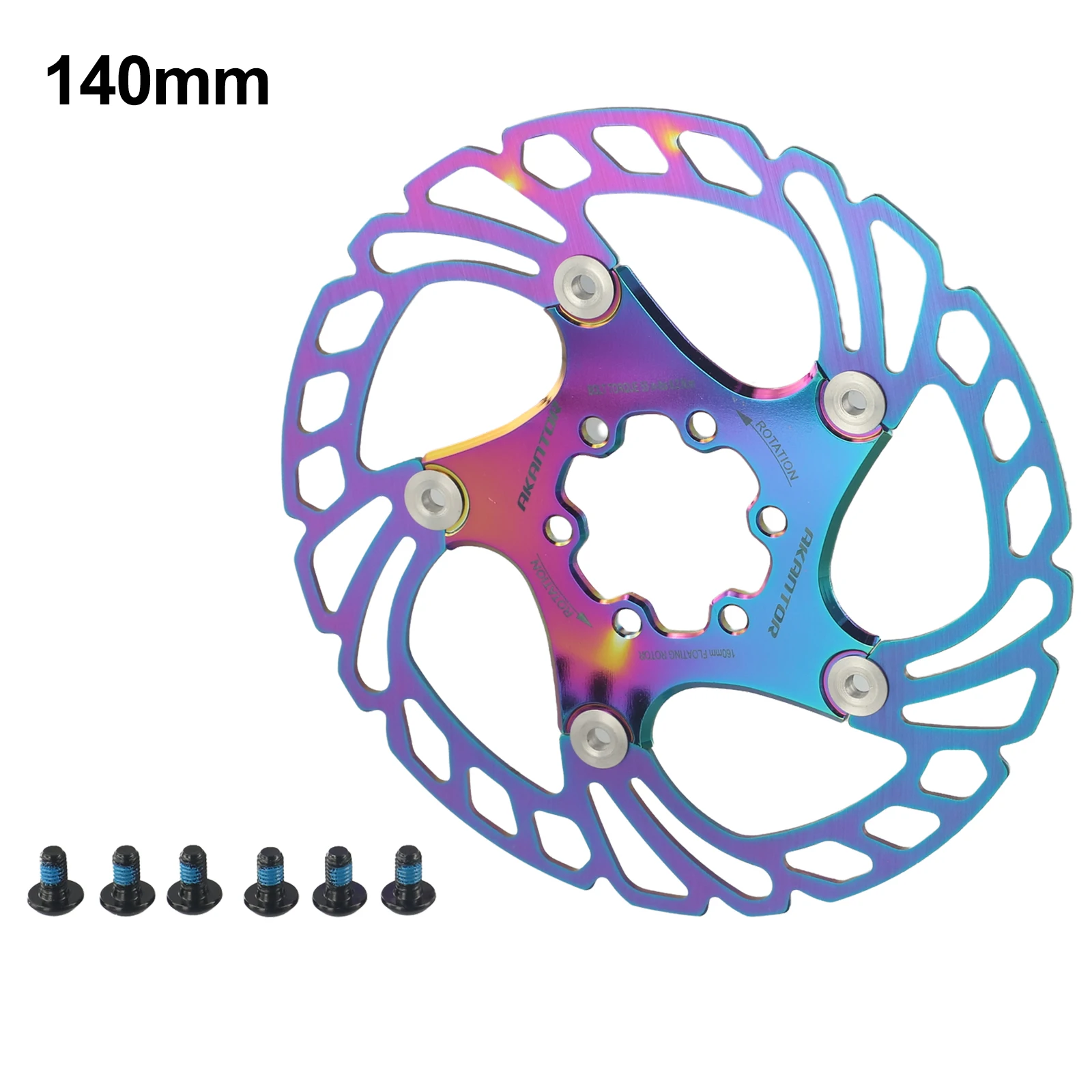 Long Service Life Bicycle Lightweight Six Nail Wear Resistant Ful Hollow Design Drainage Enlarged Hollow Design