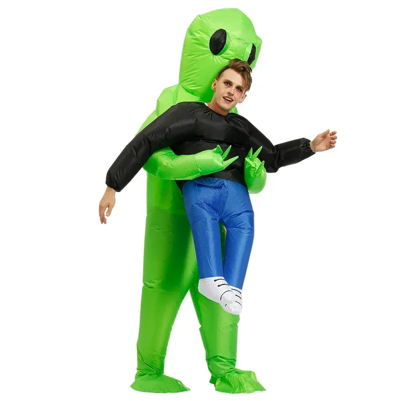 เด็กผู้ใหญ่และ Alien Inflatable ชุดสูทชุดปาร์ตี้ฮาโลวีน Carnival COSPLAY เครื่องแต่งกายสําหรับผู้ใหญ่ชายหญิง