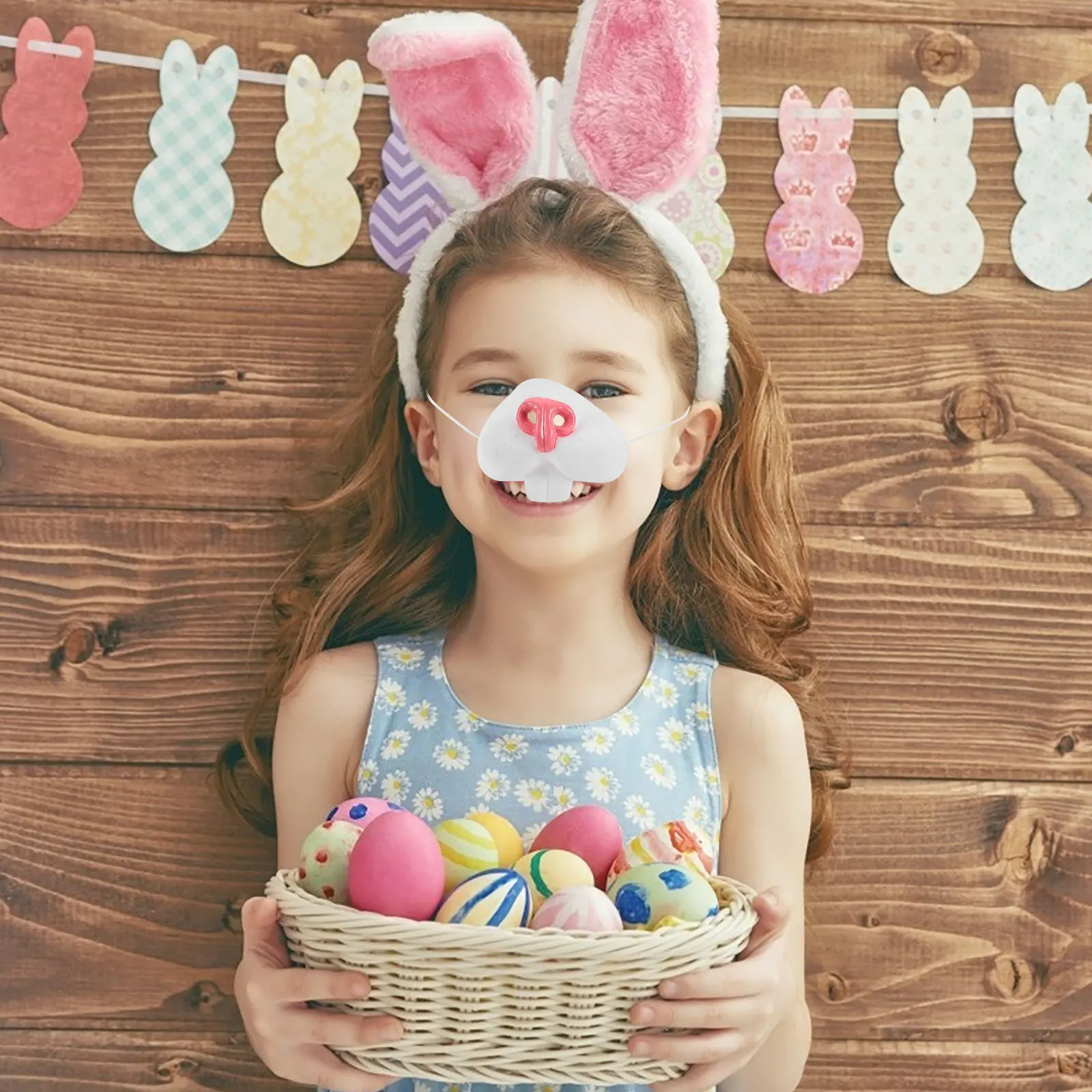 

Rabbit Nose Props Bunny Costume Accessories Toys Animal Decoration Make up Child