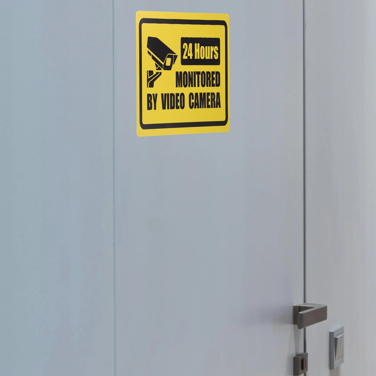 

3pcs Vintage Tin Signs Retro Metal Wall Decor For Cafe Restaurant Home Security Camera Warning Tin Plate Artwork Farmhouse Wall