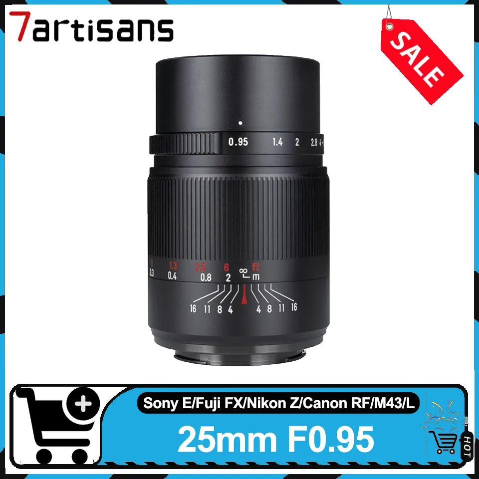 7Artisans 25Mm F0.9…