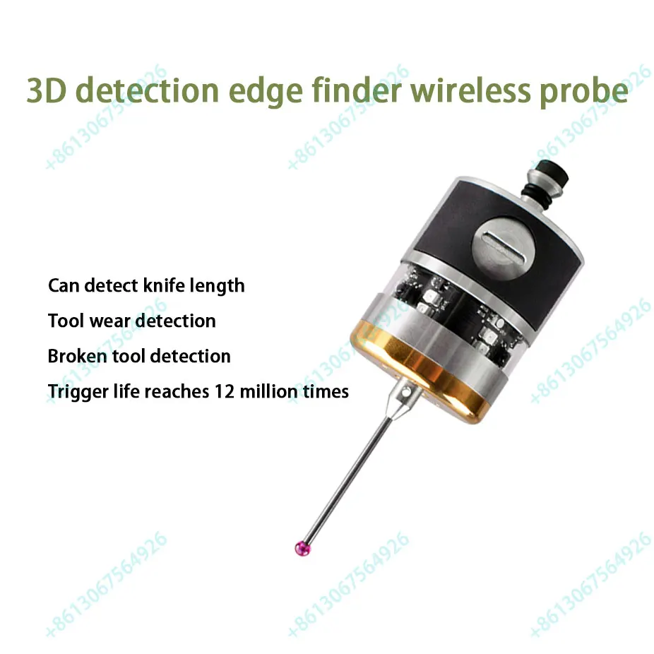 HWF-80 high performance quick and accurate measurement wireless measuring ultrasound 3d security cnc touch probe