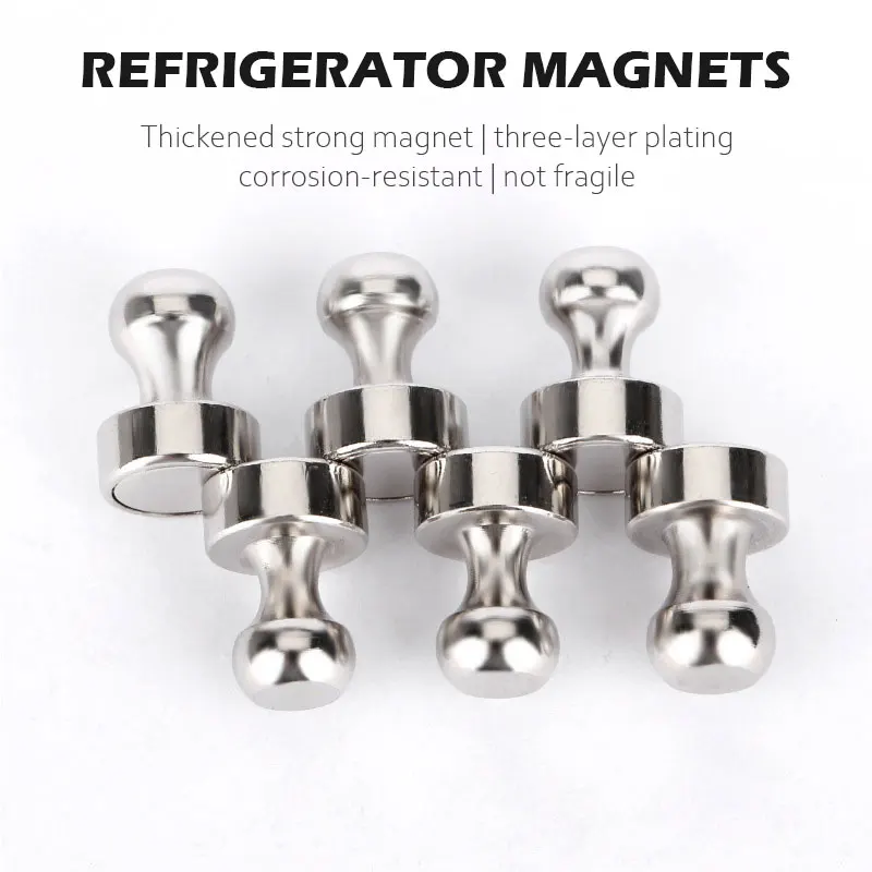 Refrigerator Magnets Powerful Whiteboard Magnetic Nails Tapered multi-functional super strong magnet Home Storage Tools