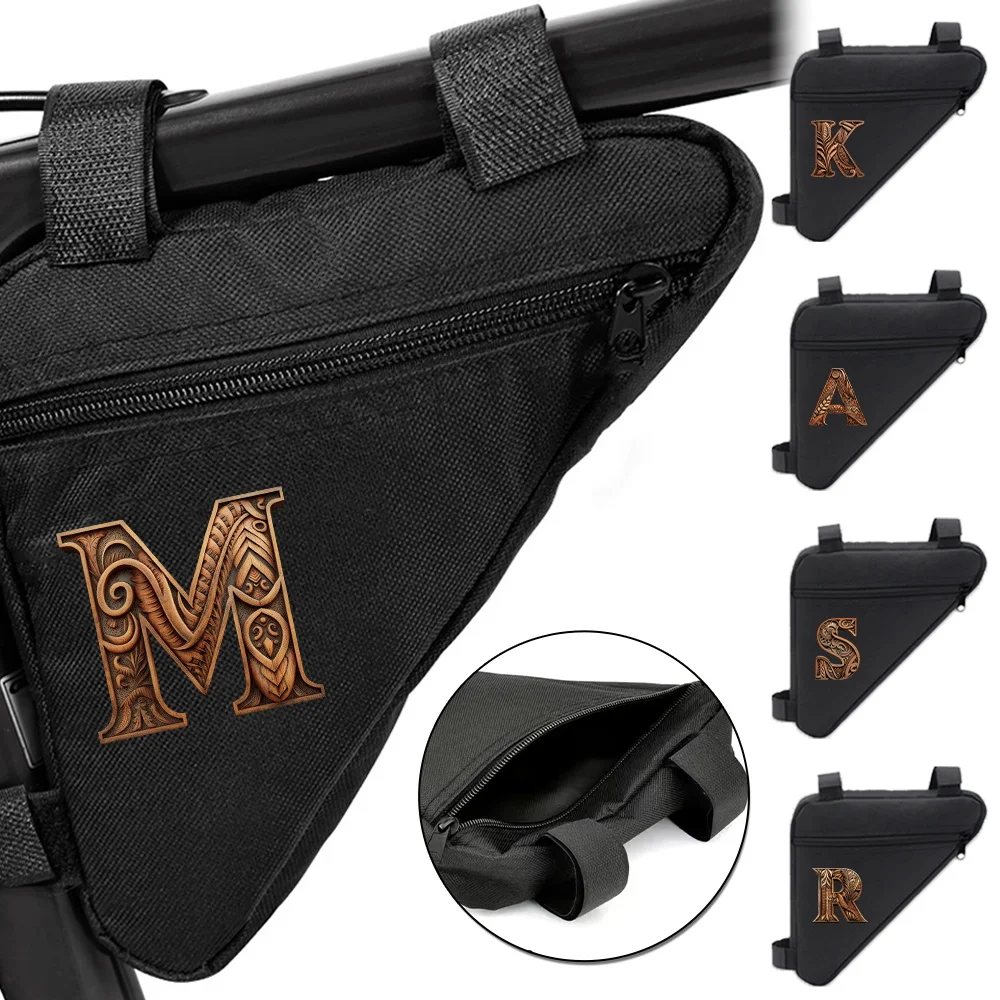

Front Triangle Storage Bag for Cycling, Large Capacity and Multifunctional Universal Bicycle Front Tube Packaging Spare Bag