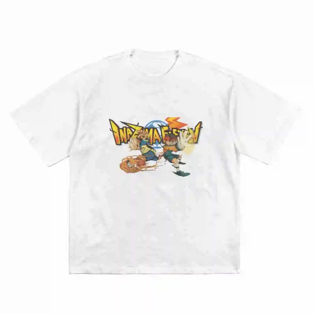 Inazuma Axel Blaze Short Sleeve Tee 100% Cotton T-Shirt