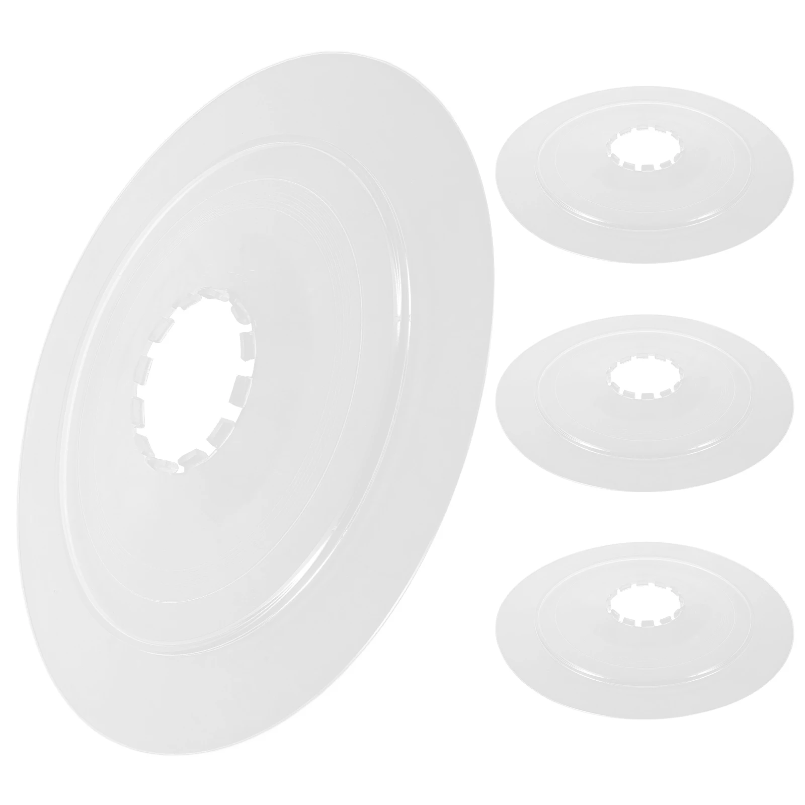 

4pcs Flywheel Guard Protector Clear Transparent Stabilisers for Mountain Bikes Gear Bike Covers Long-lasting