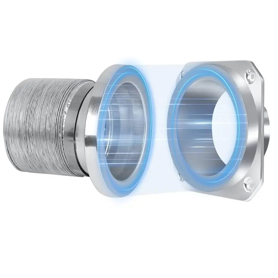 

Магнитный соединительный комплект для вентиляционного шланга сушилки, легко чистится, быстросъемный соединитель для вентиляционного шланга сушилки, включая шланг 3,3 фута (1 м) и 4 воздуховода, а также 2 зажима.