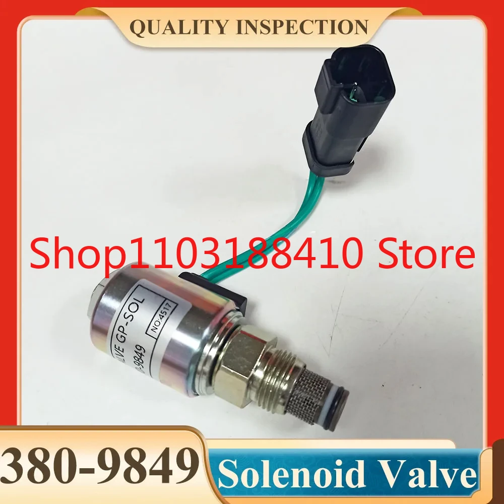 

Solenoid Valve 3809849 380-9849 for D5R D10R D10T D11T D5M D5N D5R D7R