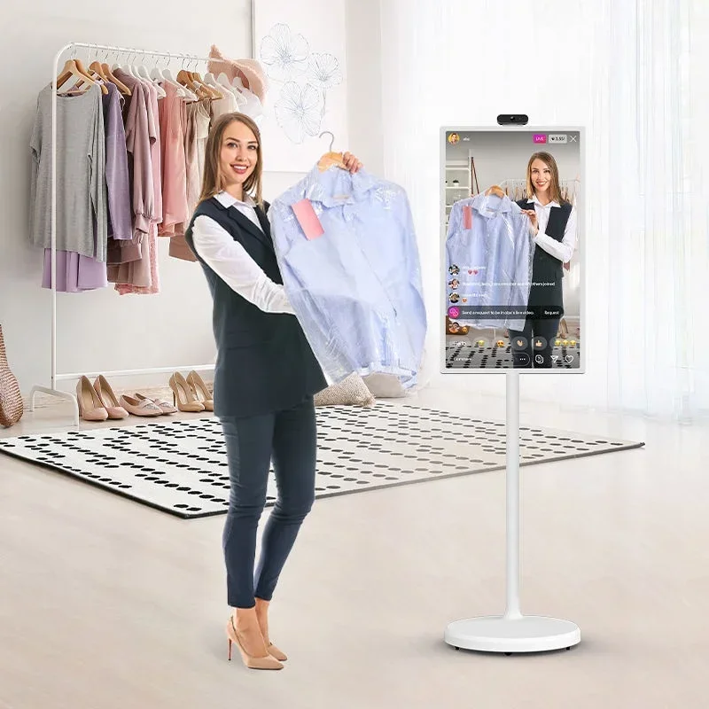 

Wireless Meeting Board Live Streaming Equipment Radio Tv Broadcasting Android Tablet Rexso Live Stream Machine With Camera
