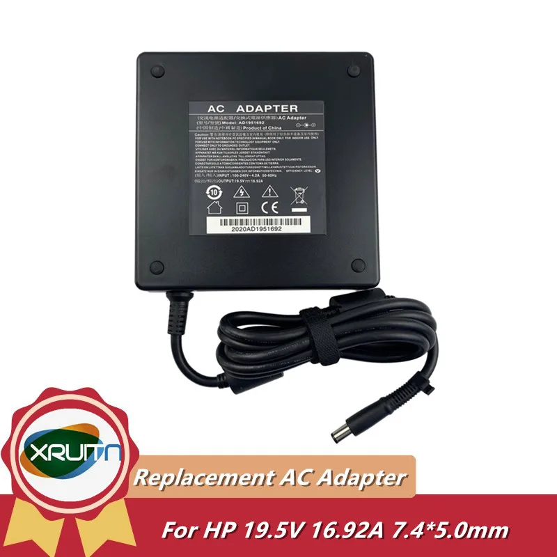 Replacement AC Adapter Charger For HP TPC-DA60 19.5V 16.92A 330W ADP-330BB BA ADP-330BB BD 925142-850 Omen Laptop Power Supply