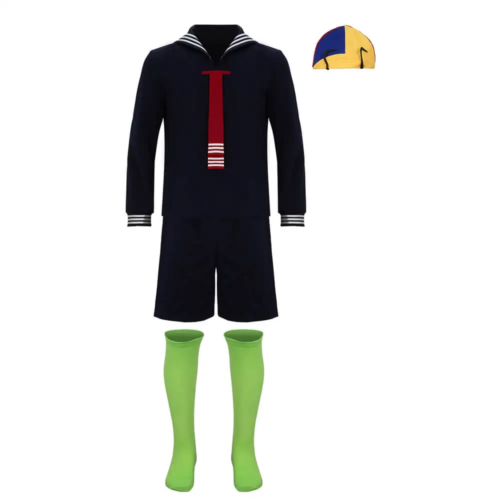 Mexicaanse Tv El Chavo Kostuum Kiko Halloween Cosplay Outfits Voor Mannen Quico Feestpak