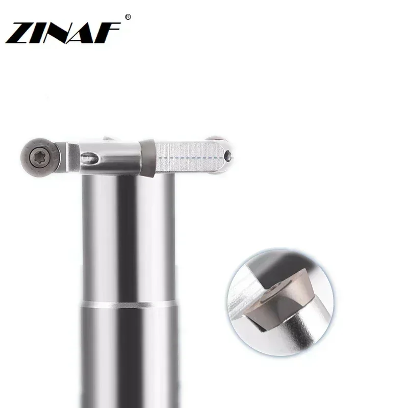 Fresa T-slot r Arc Milling Cutter t Grooving Cutter Rdmw Rcmt Rpmt 1204 Inserções de Carboneto Cnc Tmr R2.5 r3 r4 r5 r6