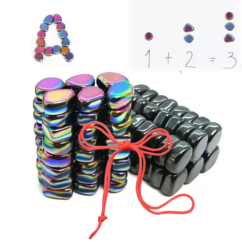 20Pcs Black Colorful Polished Irregular Fridge Magnets Strong Magnetic Push Pin Perfect for Refrigerator, Office, Photo Message