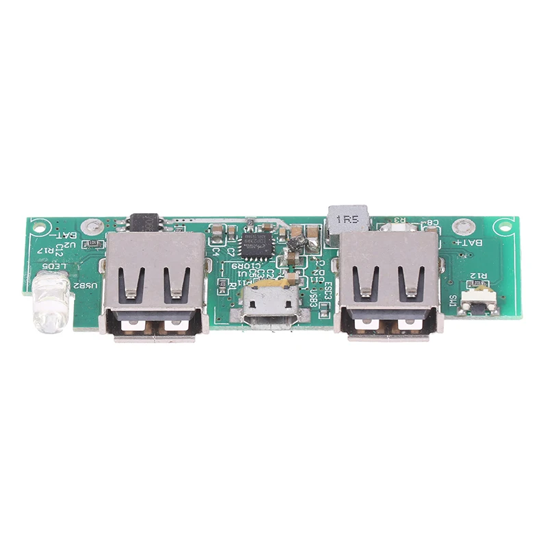 Dual USB 5V Mobile Power Motherboard EDP2339 Main Control Phone Power Bank Circuit Board With LED Light DIY Accessories