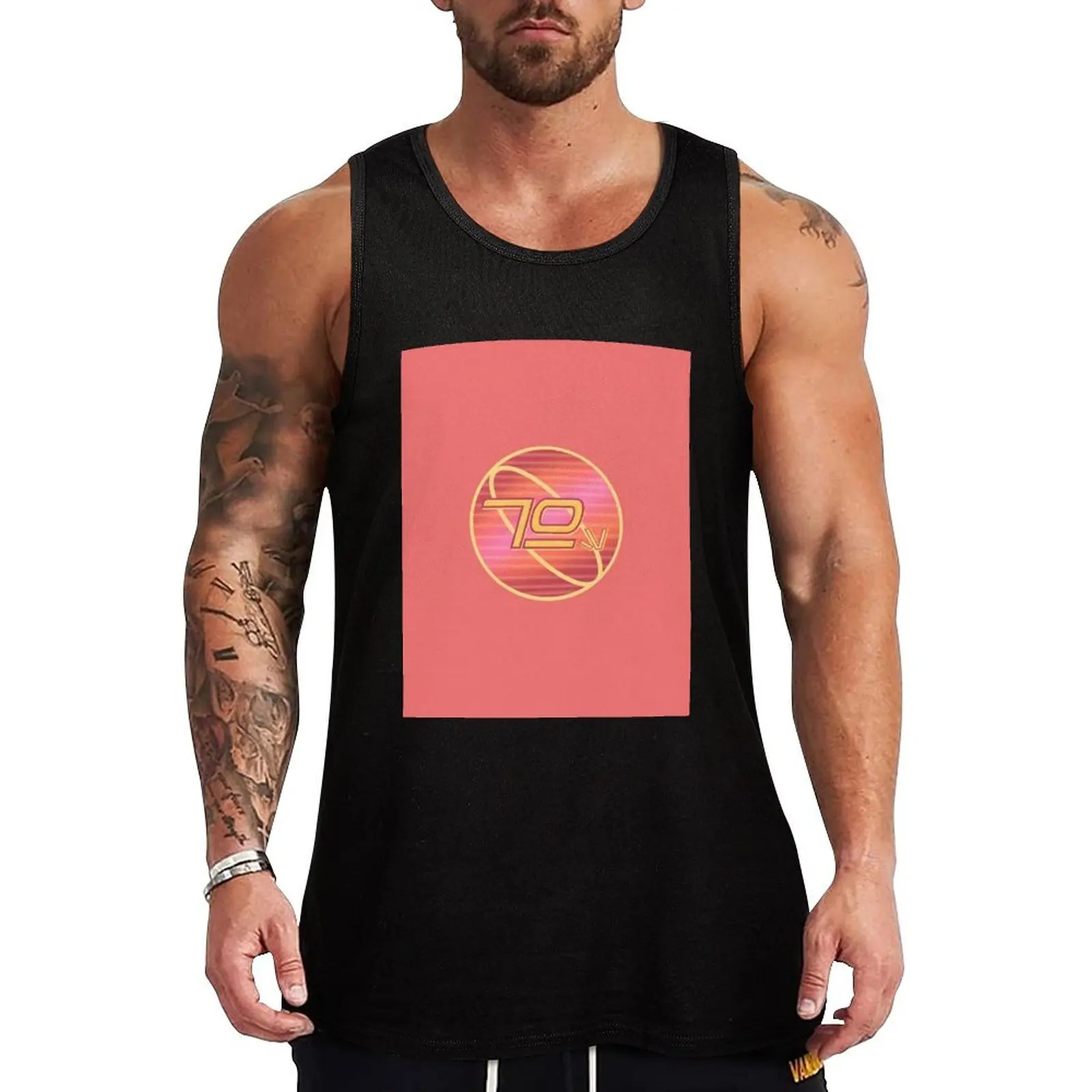 

79’s Clone Bar Logo Tank Top Gym wear gym shirts Gym man accessories man