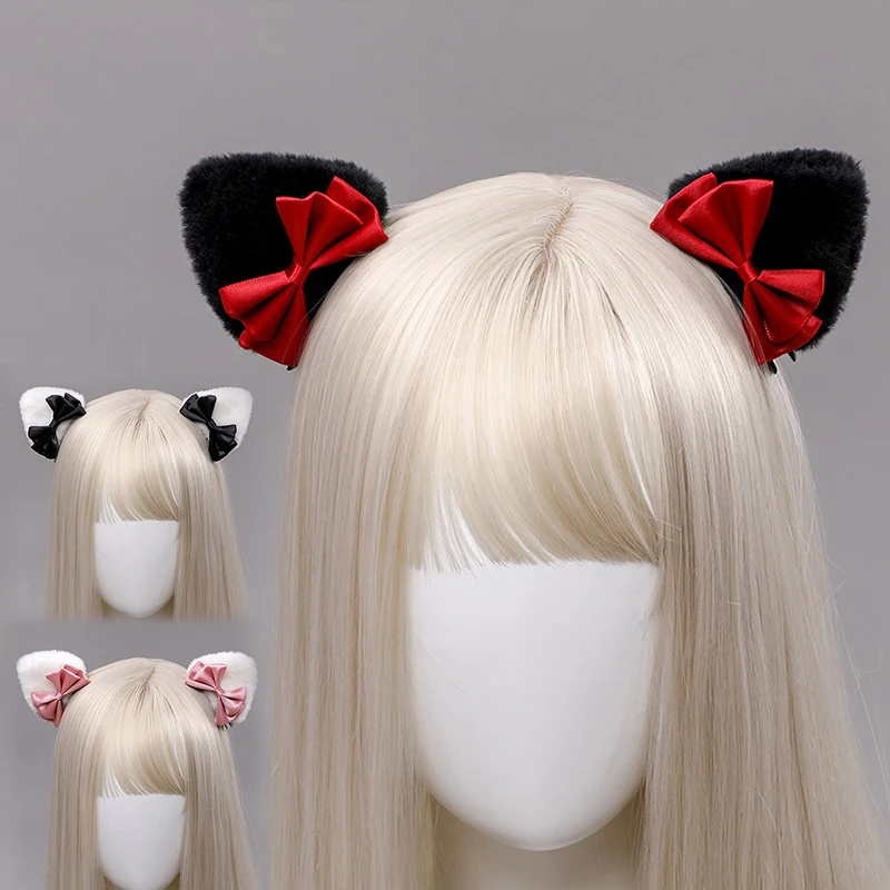 2 Stuks Pluche Haarclips Anime Stijl Duckbill Haarspeld Lolita Party Cosplay Girl Nieuwe Hoofddeksels Haaraccessoires Fotografie Rekwisieten